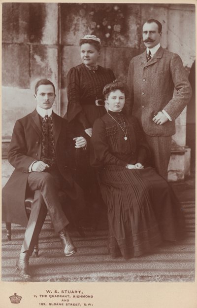 Royal group with Victoria, Princess Royal by English Photographer